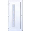 SMART-ALUPLAST Plastové vchodové dveře Ileana s Orámováním Bílá/Bílá 98x198, levé (Obr. 0)