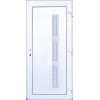 SMART-ALUPLAST Plastové vchodové dveře Ileana s Orámováním Bílá/Bílá 98x198, pravé (Obr. 0)