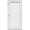 SMART-WDS Plastové vchodové dveře Agata Plné Bílá/Bílá 98x198, levé (Obr. 1)