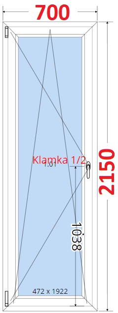 SMART Balkonov dvee 70x215 Otevrav a sklopn
Kliknutm zobrazte detail obrzku.