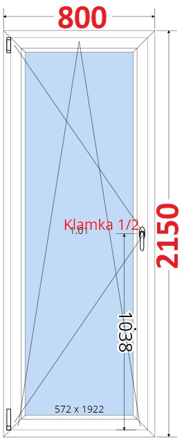 SMART Balkonov dvee 80x215, Otevrav a sklopn
Kliknutm zobrazte detail obrzku.