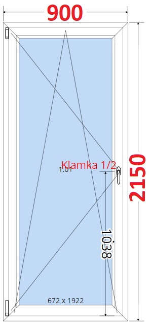 SMART Balkonov dvee 90x215, Otevrav a sklopn
Kliknutm zobrazte detail obrzku.