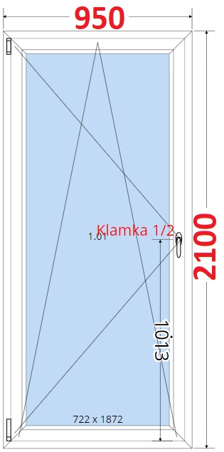SMART Balkonov dvee 95x210, Otevrav a sklopn
Kliknutm zobrazte detail obrzku.
