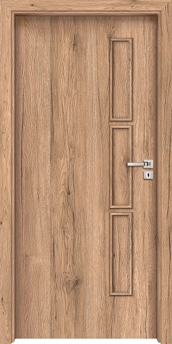 Levné interiérové dveře Levné interiérové dveře Caprio 3 - Komplet dveře + obložka + klika