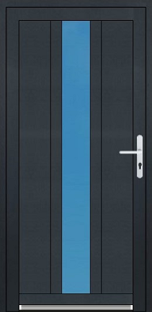 Jednokřídlé dveře SMART SMART plastové vchodové dveře Achiles