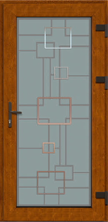 Jednokřídlé dveře SMART SMART plastové vchodové dveře Angelina